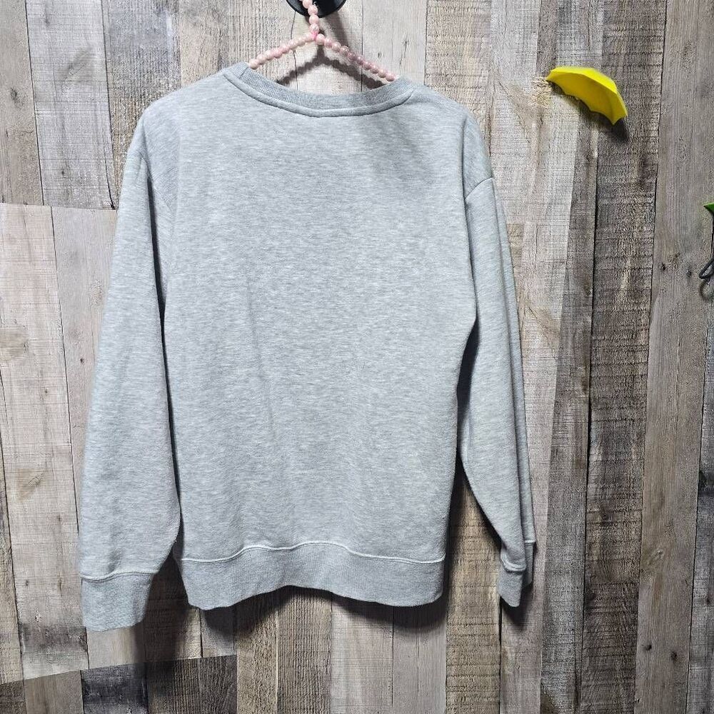 Von Dutch Vintage Y2K Grey Embellished McBling Fleece Sweatshirt Small Designer - Picture 3 of 6